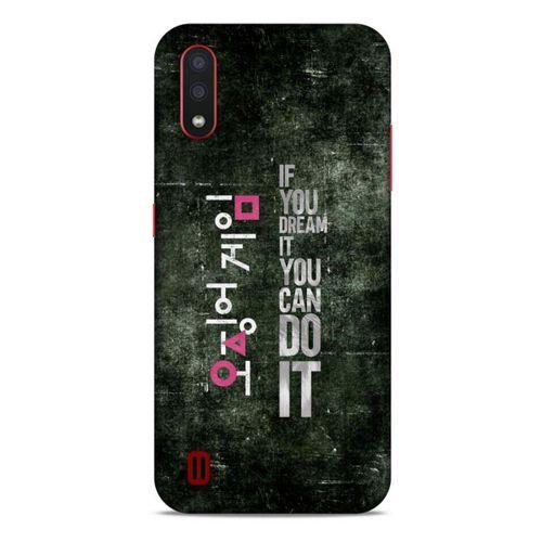 Samsung Galaxy A01 Uyumlu Kılıf Squid Game (35) Fit Design Kılıf Shou