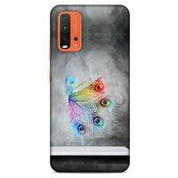 Lopard Xiaomi Redmi 9T Uyumlu Kılıf Tüyler (38) Neo Hybrid Kılıf