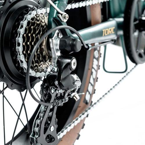 Torc 20 Jant Fatbike Katlanır Elektrikli Bisiklet Yeşil