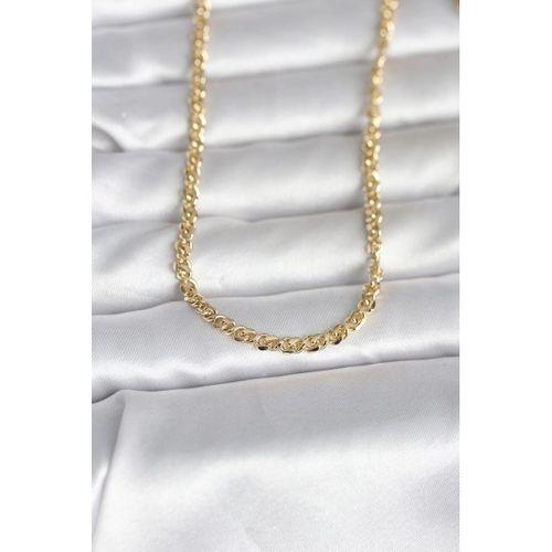 CM 14K Gold Renk Zincir Model 60 cm Kadın Kolye