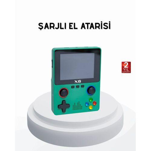 3.5 İnç Ips Ekranlı Taşınabilir Oyun Konsolu Ergonomik Çift Tetikli