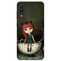 Lopard Samsung Galaxy A70 Uyumlu Kılıf Manipülasyon ☻ (41) Tank Kılıf Baskılı