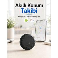 Akıllı Gps Takip Cihazı Android Ve İos Uyumlu 2 Yıl Pil Ömürlü Mini Konum Bulucu