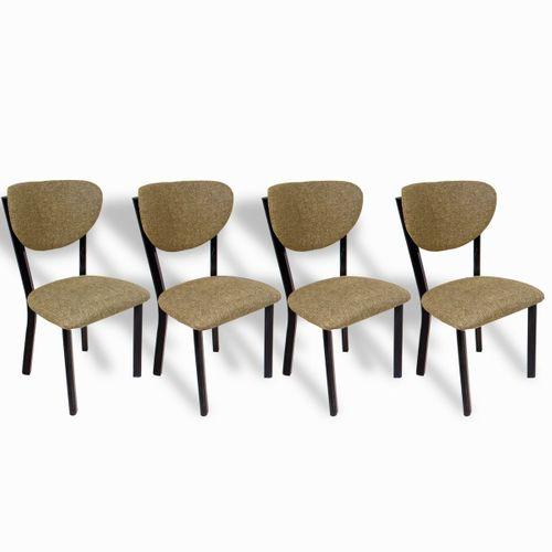 Dockers Elma Sandalye (4 Adet) - Keten Kahve