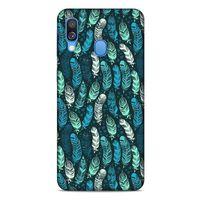 Samsung Galaxy A40 Kılıf Desenli Özel Seri Tüyler (46) Core Armor Kılıf