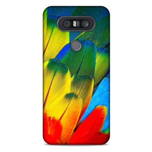 LG K41S - K51S Kılıf Desenli Özel Seri Tüyler (3) Kapak