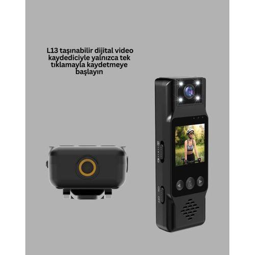 Mini Kamera 1080p Full Hd Taşınabilir Güvenlik Ve Kayıt Cihazı