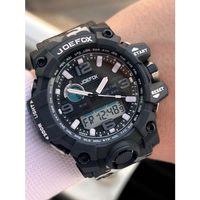 Joefox Digital Ve Analog 2 Yıl Garantili Kronmetre+Takvim+Alarm+Aydınlatma Erkek Kol Saati JOE.BK14
