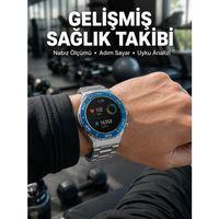 2025 Model Yuvarlak Ekran Android Ve İos Uyumlu Gps Takibi Yapabilen Akıllı Saat Yeni Nesil