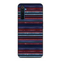 Realme 6 Pro Uyumlu Kılıf Utopia (9) Kılıf Sarı Lacivert