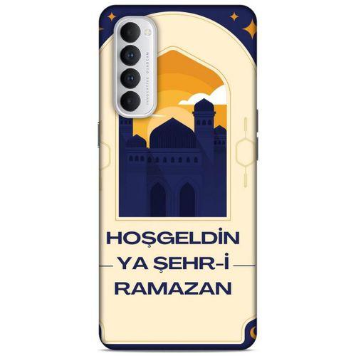 Lopard Oppo Reno 4 Pro Uyumlu Kılıf Ramazan (17) Baskılı Tasarım Kılıf