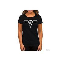 Van Halen Logo Classic Siyah Kadın Tişört