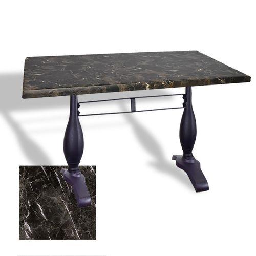 Dockers Çipa 3011 Döküm Ayak Masa 80x140 cm - (Werzalit, Wermodin ve Allzalit Tabla) - Teramo