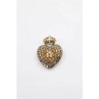 Rozet Broş - Kahverengi