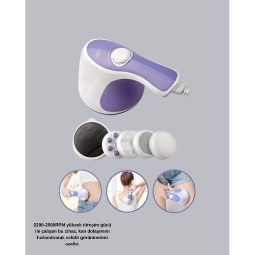 Elektrikli Yağ Yakıcı Masaj Aleti – 5 Başlıklı Selülit ve Vücut Sıkılaştırıcı