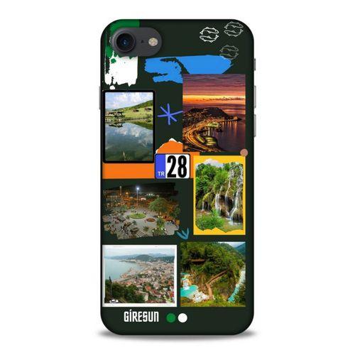Lopard Apple Iphone 7 Uyumlu Kılıf Şehirli ※ (28) Giresun Arka Kapak
