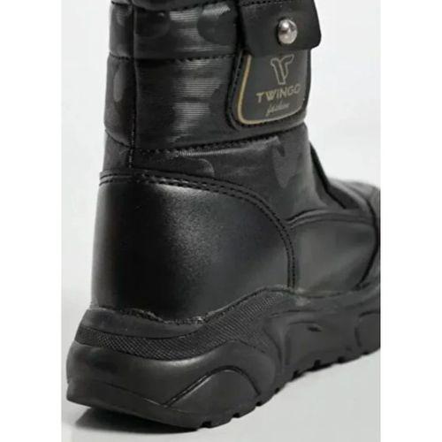 Twingo 9060 Siyah Kız Çocuk İçi Kürklü Bot