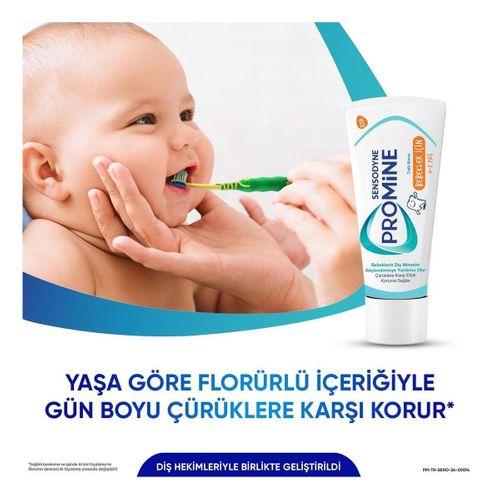 Sensodyne Promine Bebekler İçin Diş Macunu 0-2 Yaş