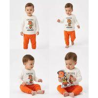 6/24 Ay Baskılı Basic Bebek Takımı