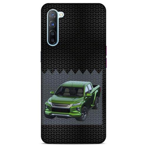 Lopard Oppo Reno 3 Uyumlu Kılıf PickUpX (18) Telefon Kılıfları Fosforlu Yeşil