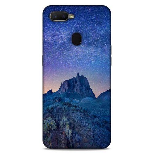 Lopard Oppo Ax7 Uyumlu Kılıf Gece'S (40) Fit Silikon Kılıf Mavi Gece