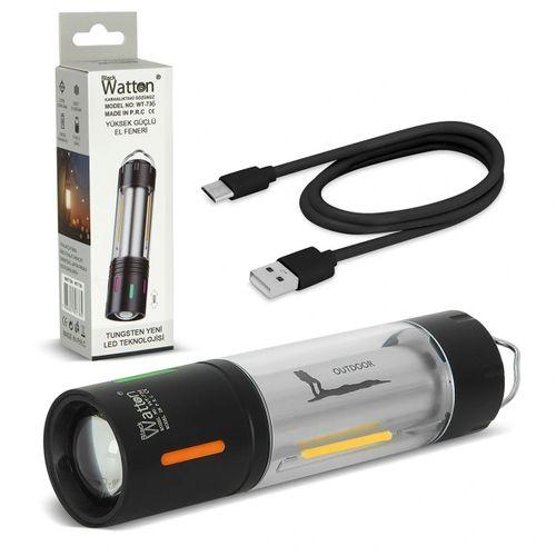 Tg Led Şarjlı Kamp Lambası Ortam Odak Aydınlatma  Wt-736