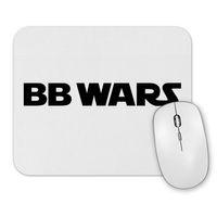 Bb Wars Yellow And White Mouse Pad