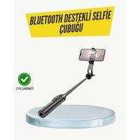 Bluetooth Selfie Çubuğu –  Katlanabilir, Uzaktan Kumandalı