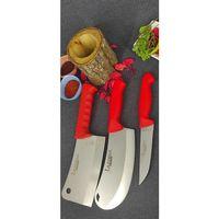 LotusHome Lazbisa Silver Kasap Bıçağı ve Soğan Satırı SDF-132