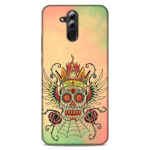 Lopard Huawei Mate 20 Lite Uyumlu Kılıf Tattoo's (20) Koruyucu Kılıf Skeleton