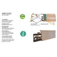 KERMİT PVC 8CM KABLO KANALLI SÜPÜRGELİK