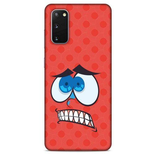 Emojix (80) Samsung Galaxy S20 Kılıf Silikon Kapak Desenli