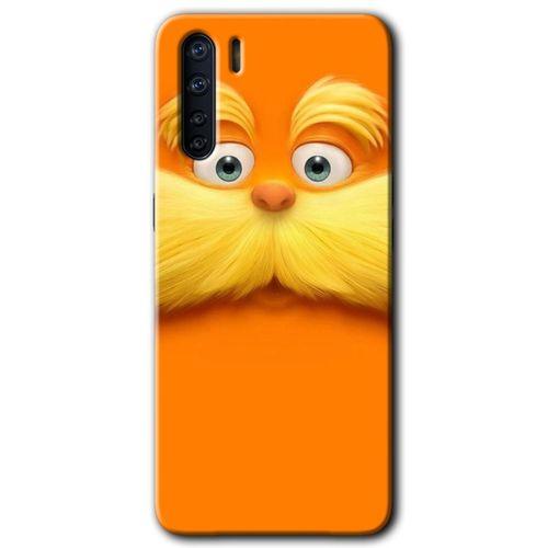 OPPO Oppo A91 Kılıf HD Desen Baskılı Arka Kapak - Garfield