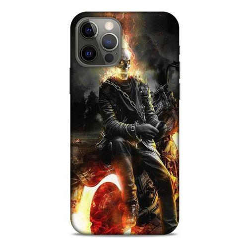 Apple iPhone 12 Pro Uyumlu Kılıf Motorsiklet (16) Kalın Kılıf İskelet