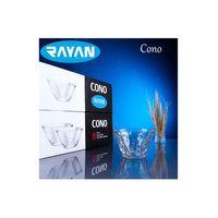 Rayan Cono 6'lı Büyük Cam Kase