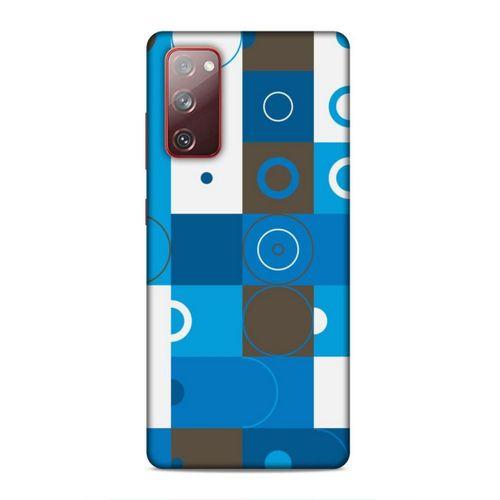 Samsung Galaxy S20 Fe Uyumlu Kılıf Insomnia (27) Tasarımlı Kılıf Mavi Beyaz