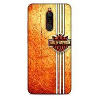 Xiaomi Redmi 8 Uyumlu Kılıf Motorsiklet (50) Shockproof Kılıf Harley
