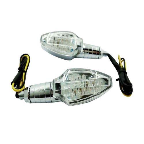UNİVERSAL Sinyal Ledli Zamak Nikel 8537 Sarı Işık