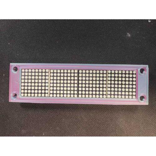Max7219 4'lü 8x8 Yüz Plakası 3D Baskı (Bu ürün Sadece Plastik parçadır - Almadan Önce Soru Sorabilirsiniz)