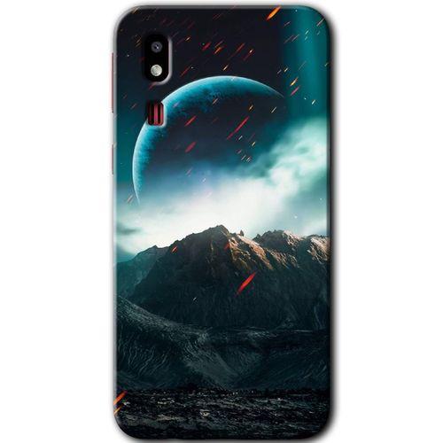Potkal Hediye Fabrikası Samsung Galaxy A2 Core Kılıf HD Desen Baskılı Arka Kapak - Uzay Gökyüzü