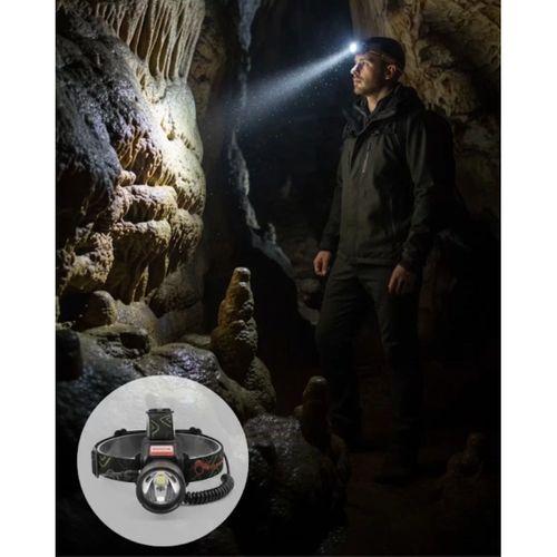 Hareket Sensörlü Şarj Edilebilir Kafa Lambası Lcd Göstergeli