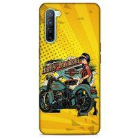 Oppo Reno 3 Uyumlu Kılıf Motorsiklet (44) Tough Armor Kılıf Harley