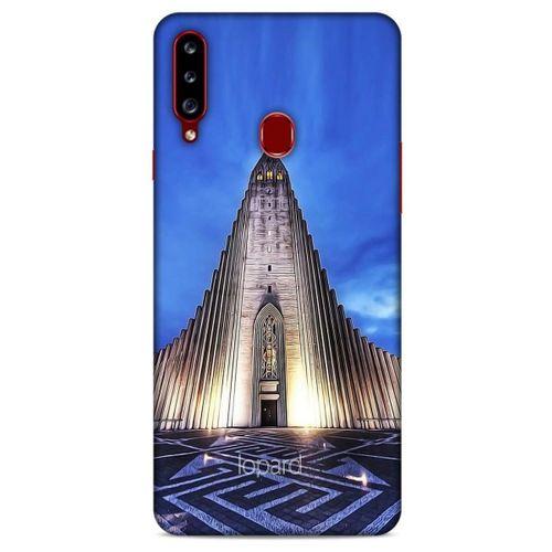 Samsung Galaxy A20s Kılıf Dünya Mimarisi (38) Neo Hybrid Kılıf Church of Hallgrimur