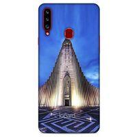 Samsung Galaxy A20s Kılıf Dünya Mimarisi (38) Neo Hybrid Kılıf Church of Hallgrimur