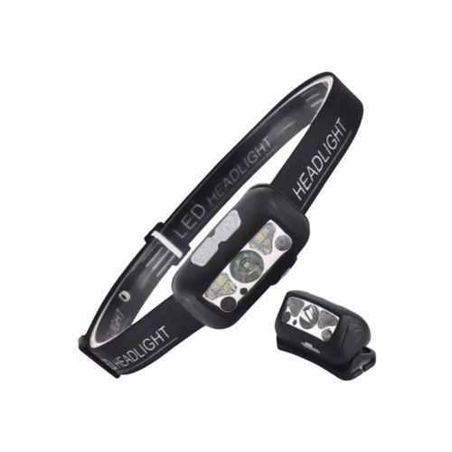 Sensörlü Şarjlı Type-c Şarj Işıklı Kafa Lambası Kamp Lambası