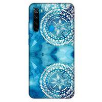 Xiaomi Redmi Note 8 Uyumlu Kılıf Mavi Delisi (45) Liquid Air Kılıf Suluboya Motif