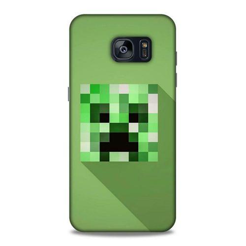 Lopard Samsung Galaxy S7 Edge Uyumlu Kılıf PiXel (36) Glitter Kılıf Creeper