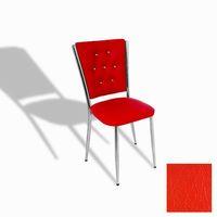 Dockers Kapitoneli Sandalye ESB (Deri) - Kırmızı