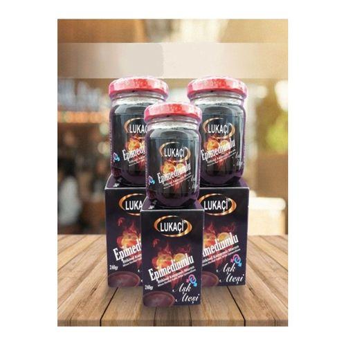 Lukaçi 240 Gr Epimedyumlu Bitkisel Macun 3 'LÜ SET (3 Adet Kavanoz)
