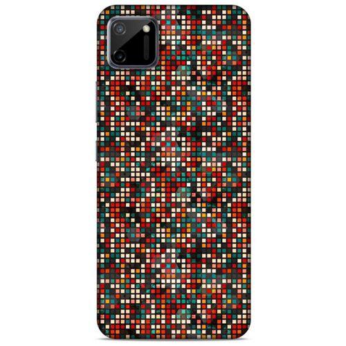 Geometrix 81 Oppo Realme C11 Kılıf Silikon Kapak